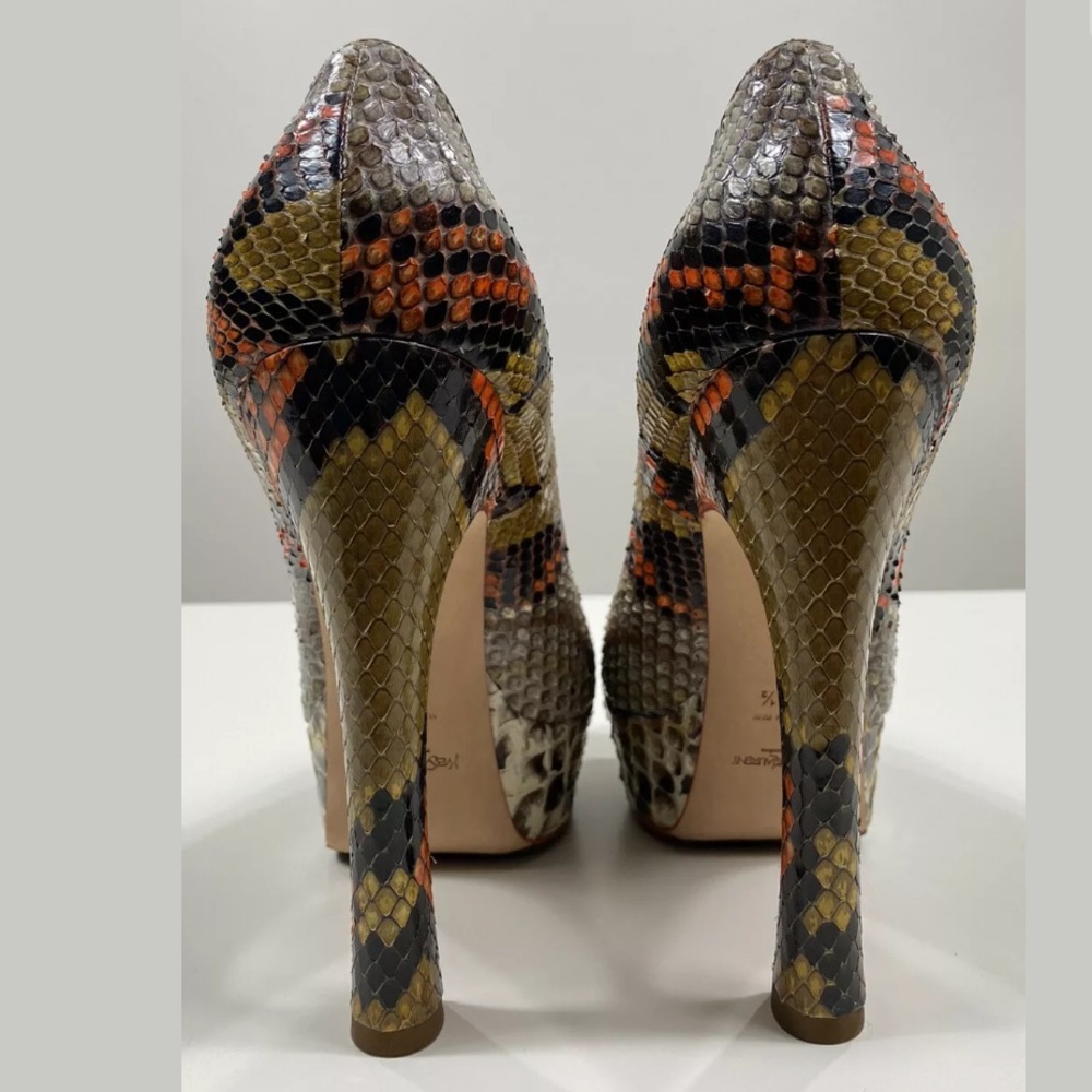 Yves Saint Laurent Palais Python Platform Pump 8.5 - image 4